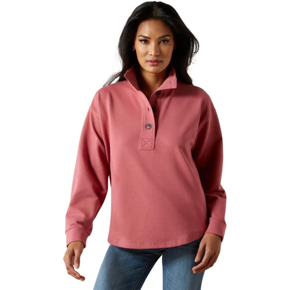 imageARIAT Womens Hometown SweatshirtMauvewood