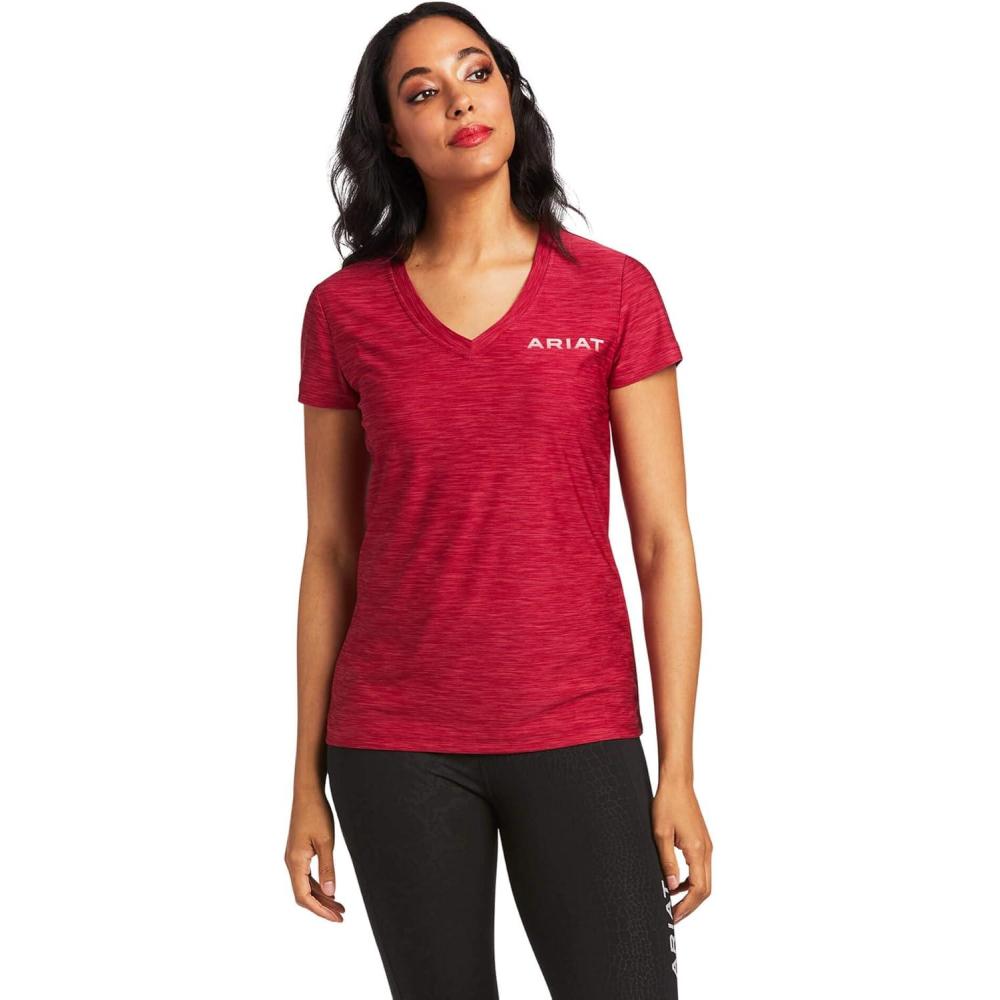 imageARIAT Womens Laguna Top Aura OrangeRed Bud