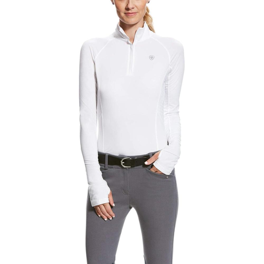 imageARIAT Womens Laguna Top Aura OrangeWhite