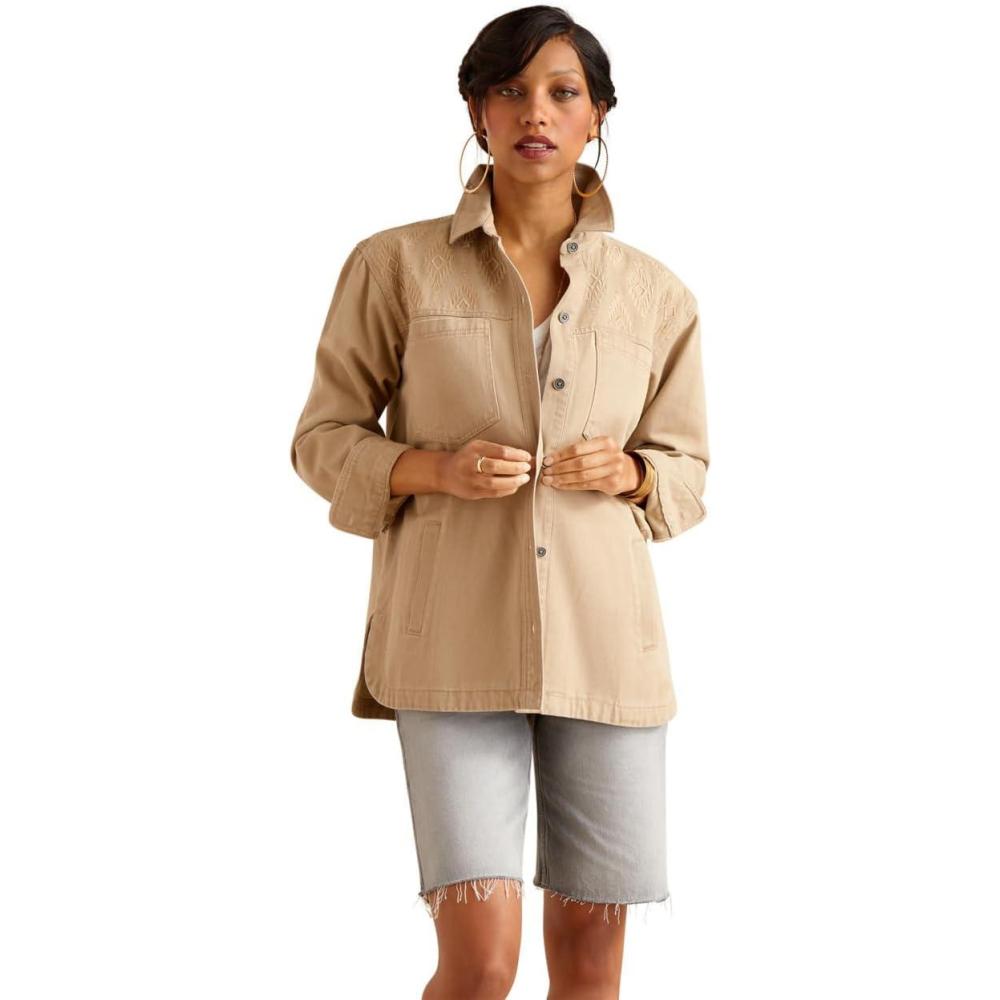 imageARIAT Womens Ranchester JacketSavannah Tan