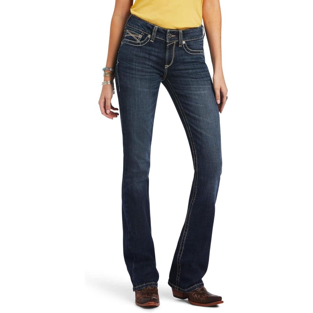 imageARIAT Womens Real Perfect Rise Lexie Boot Cut JeanMissouri