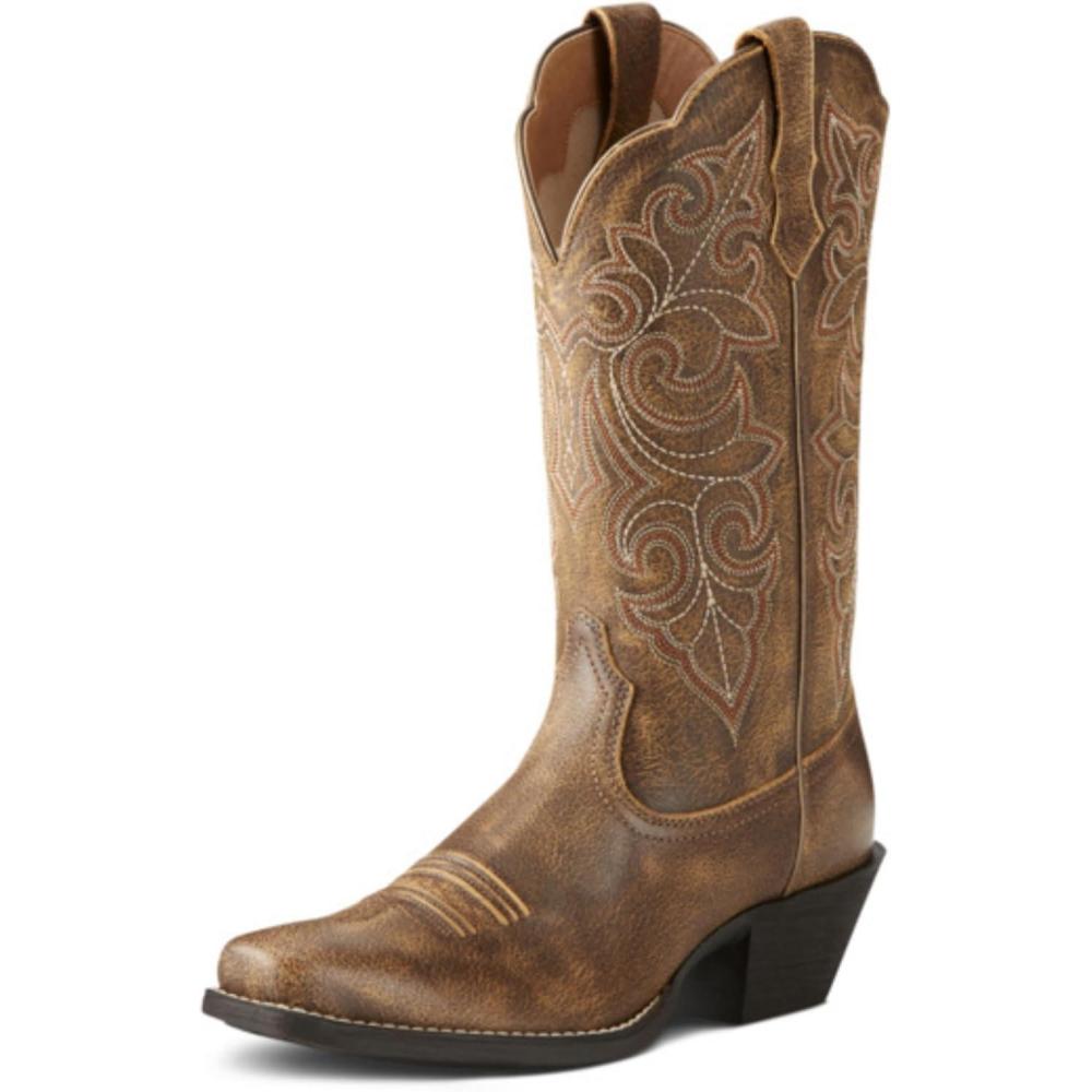 imageARIAT Womens Round Up Square Toe Western Boot