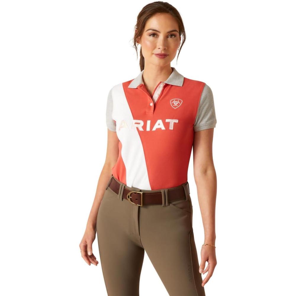 imageARIAT Womens Taryn PoloBaked Apple