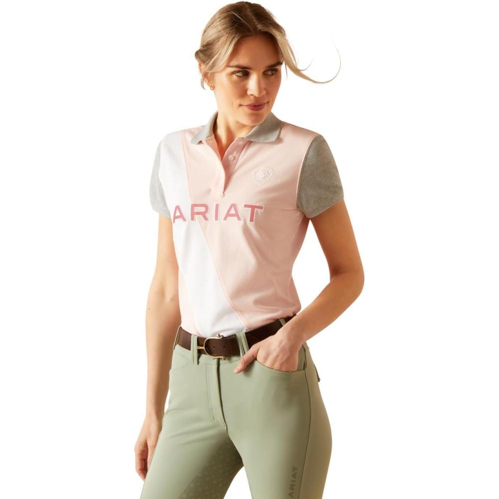 imageARIAT Womens Taryn PoloBlushing Rose
