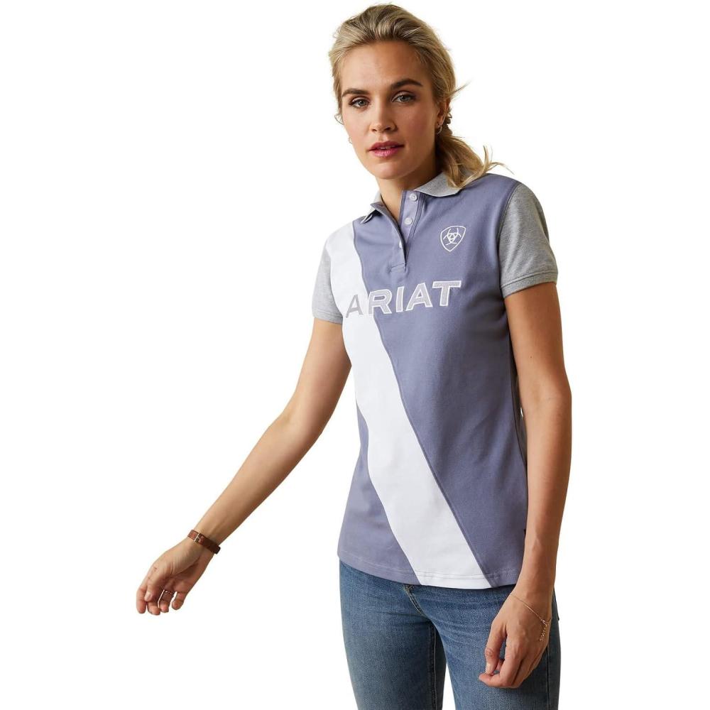 imageARIAT Womens Taryn PoloDusky Granite