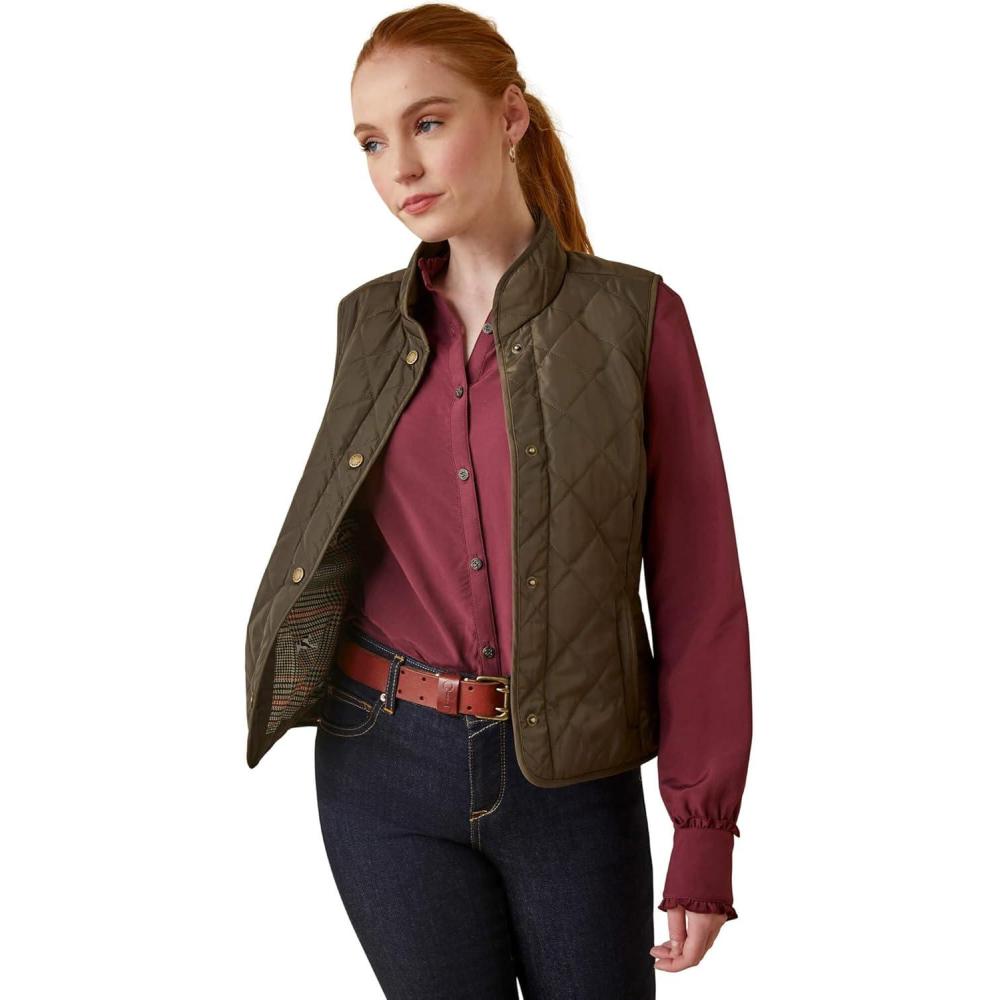 imageARIAT Womens Woodside 20 VestEarth