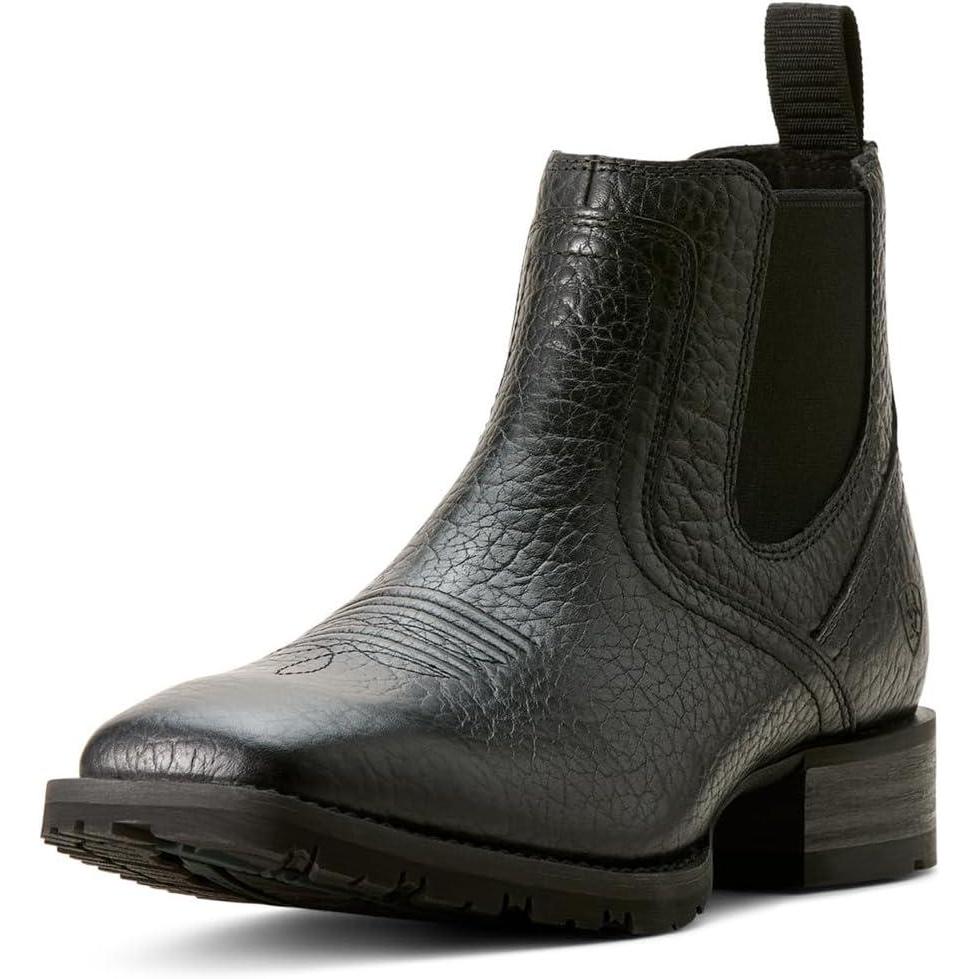 imageARIAT mens Hybrid Low Boy Western BootBlack Adobe