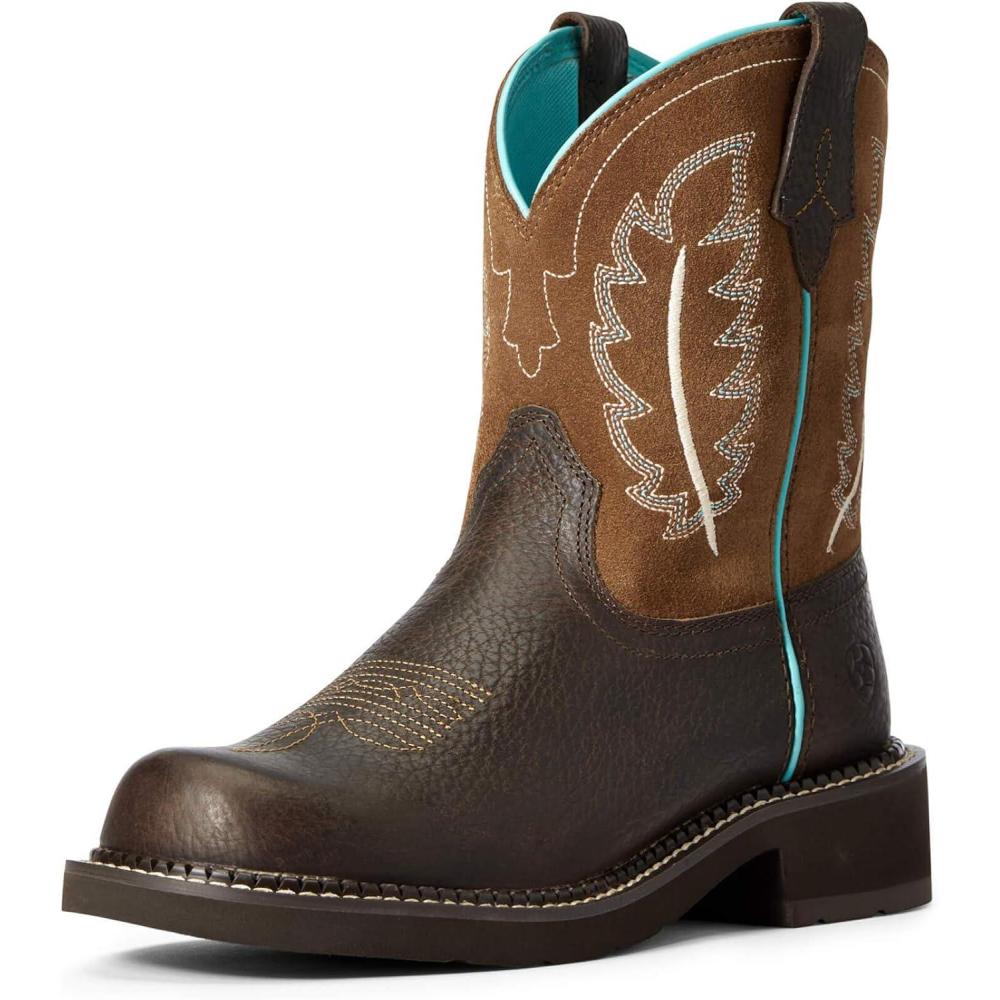 imageARIAT womens Gembaby Western BootDark CottageTan