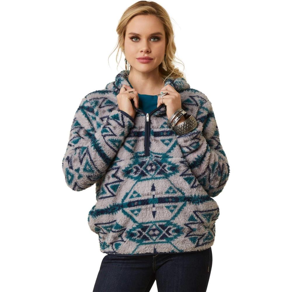 imageARIAT womens HoodieRocky Mountain Print