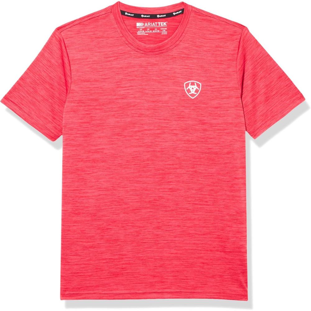 imageAriat Boys Charger Ariat Crestline TShirtChili Pepper