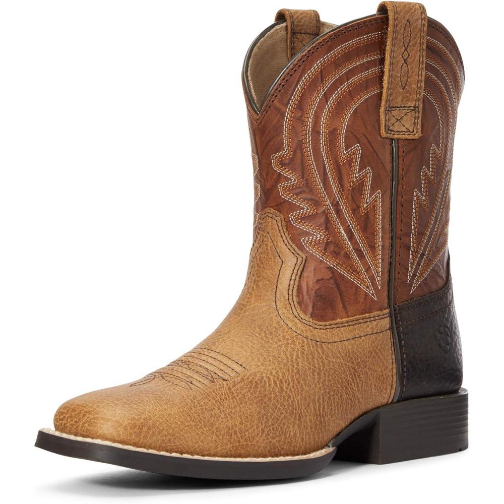 imageAriat Kids Boys Wiggle Room Lil Hos ToddlerLittle KidBig KidAdobe ChocolateNavy