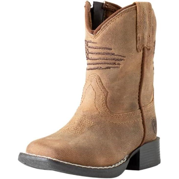 imageAriat Lil Stompers Briar Boots for Toddlers Sizes 47 A441002402Brown Anthem Patriot