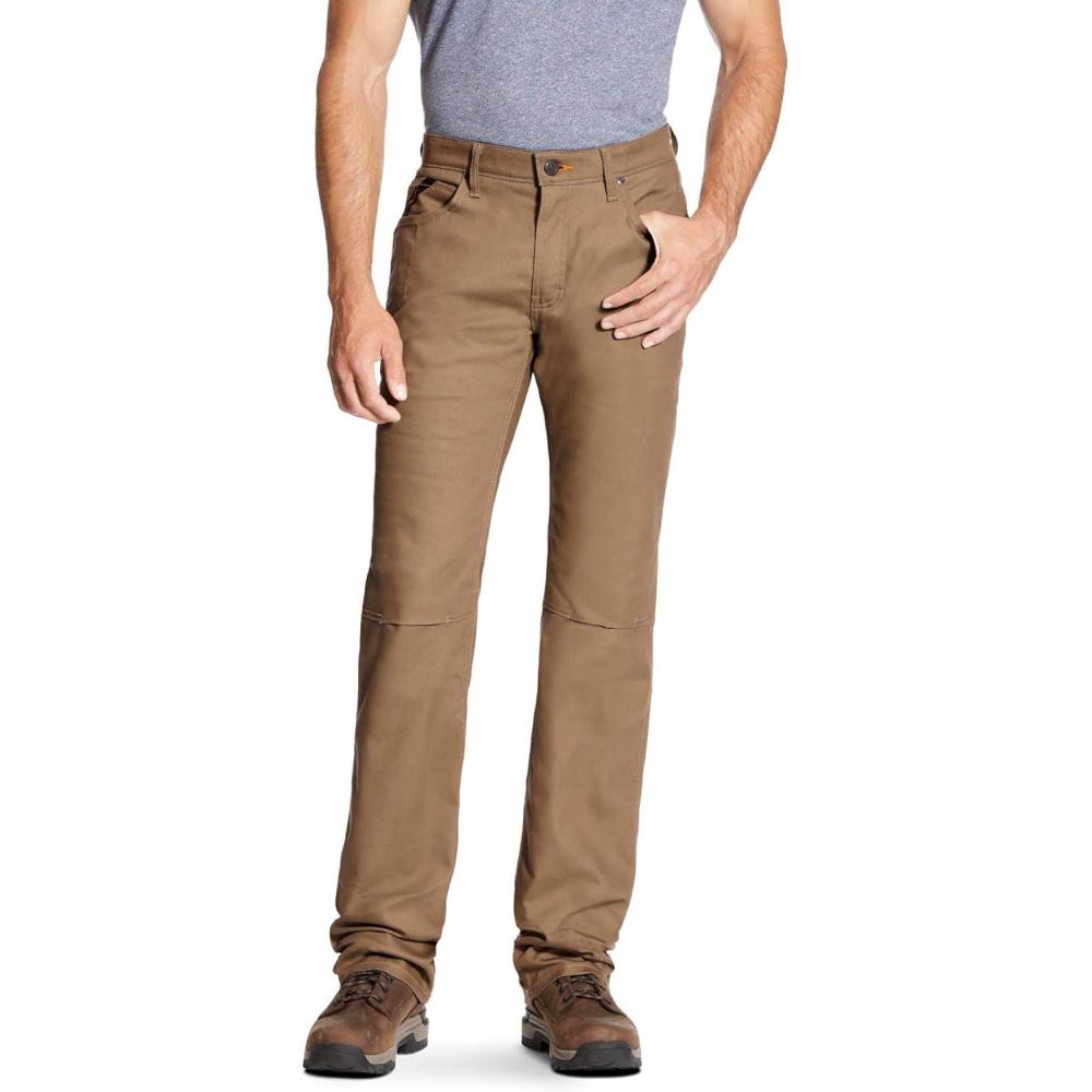 imageAriat M5 Slim Stackable Straight Leg Jean  Mens Low Rise Slim Fit DenimField Khaki