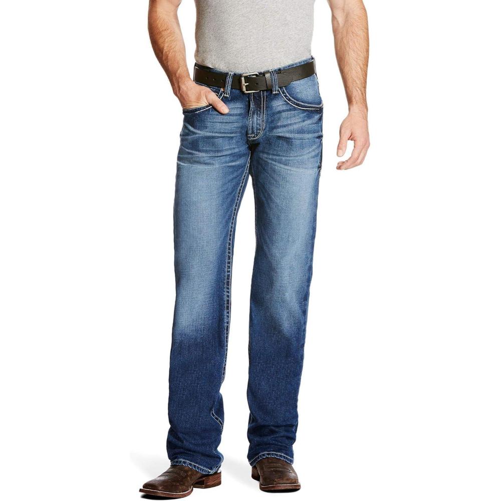 imageAriat Mens M4 Low Rise Boot Cut JeansSummit