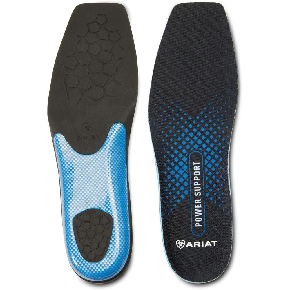 imageAriat Mens Power Support Insole Wide Square Toe Blue 105 WBlue