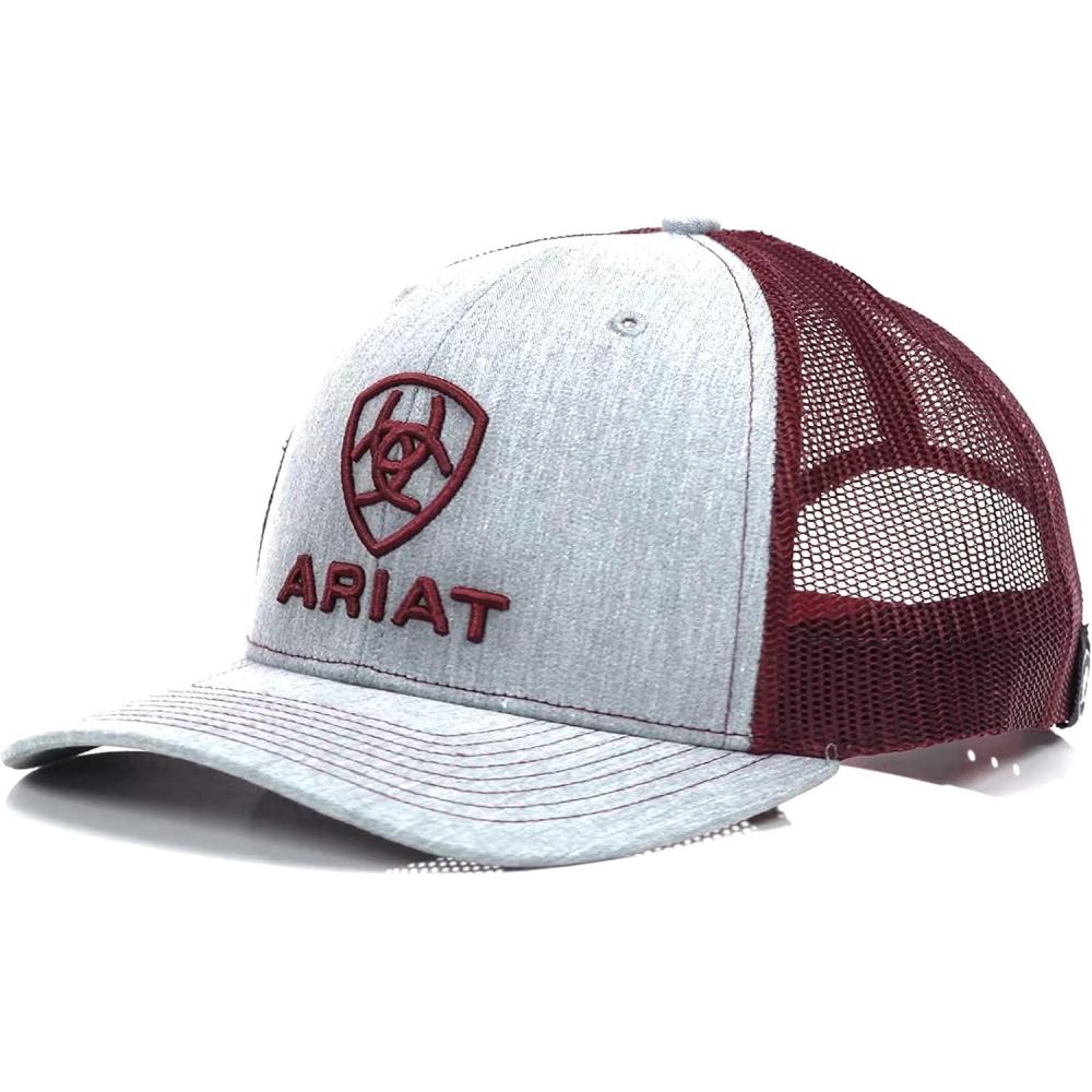 imageAriat Unisex Adult ClassicHeathergrayBurgundy