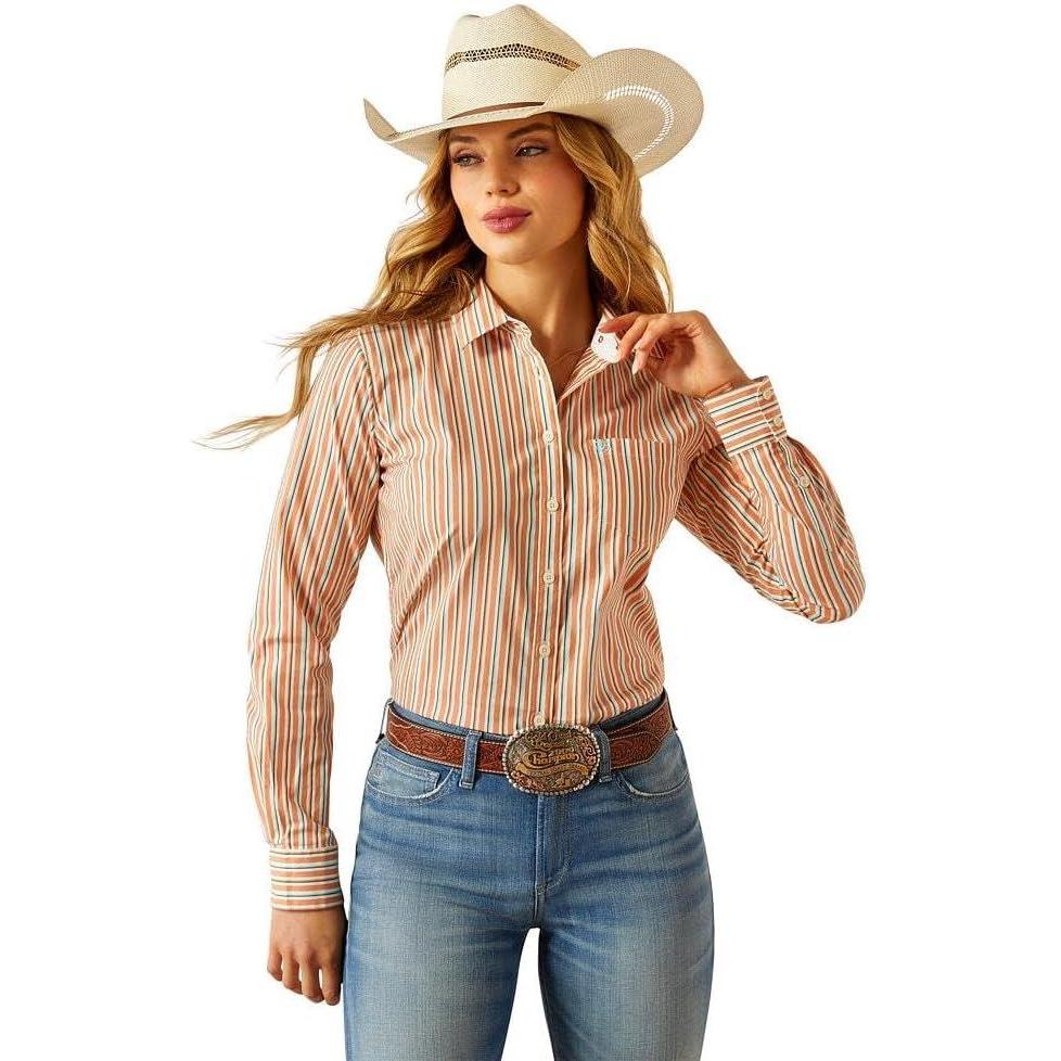 imageAriat Womens Kirby Stretch ShirtMalia Stripe
