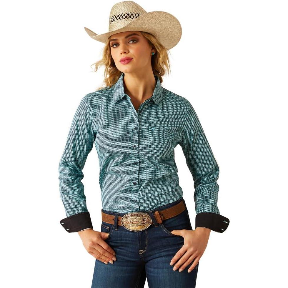imageAriat Womens Kirby Stretch ShirtOdina Geo