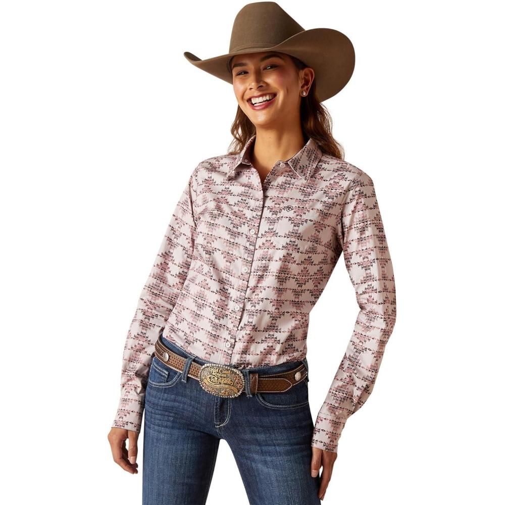 imageAriat Womens Kirby Stretch ShirtStarlight Print
