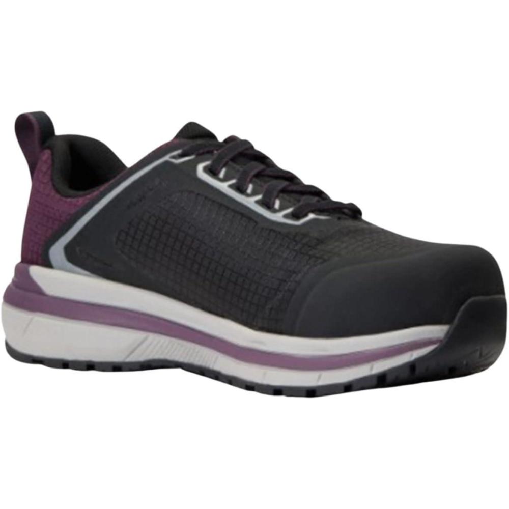 imageAriat Womens Outpace Black Composite Toe Work ShoeBlackShadow Purple