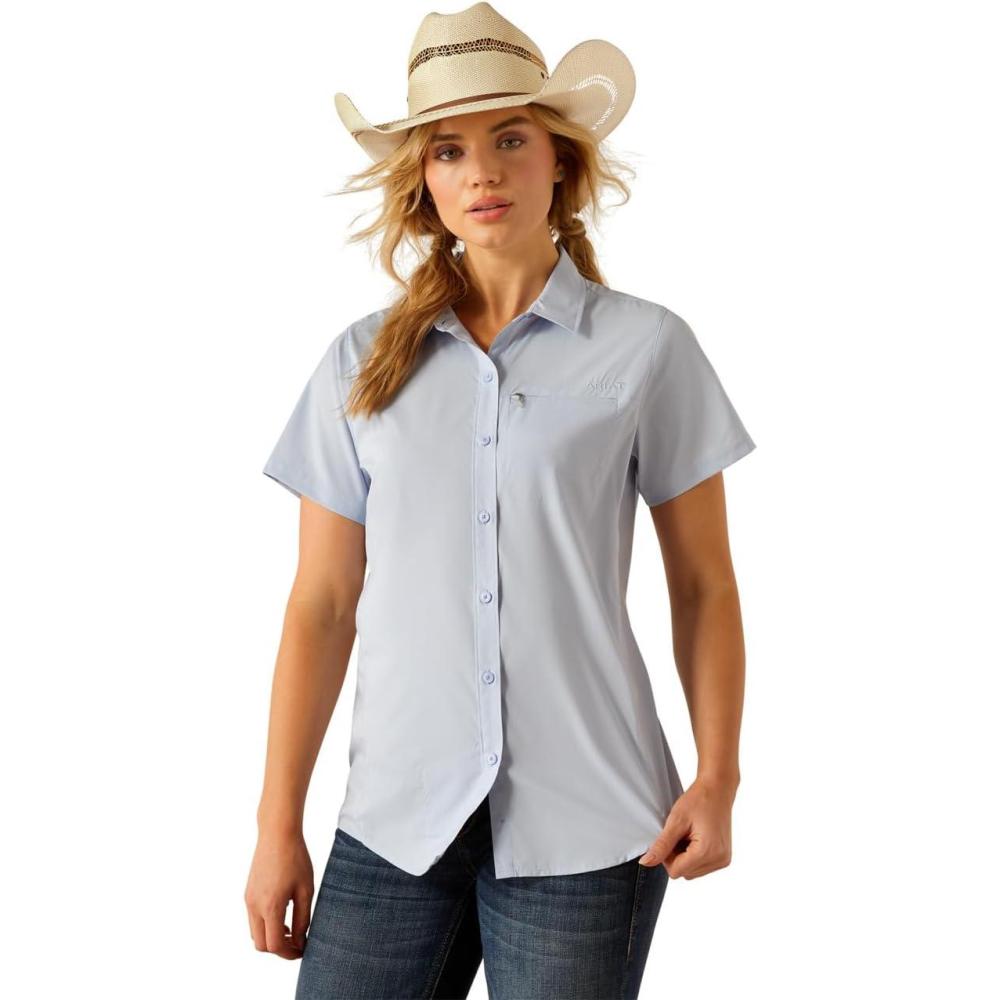 imageAriat Womens Venttek Stretch ShirtKentucky Blue