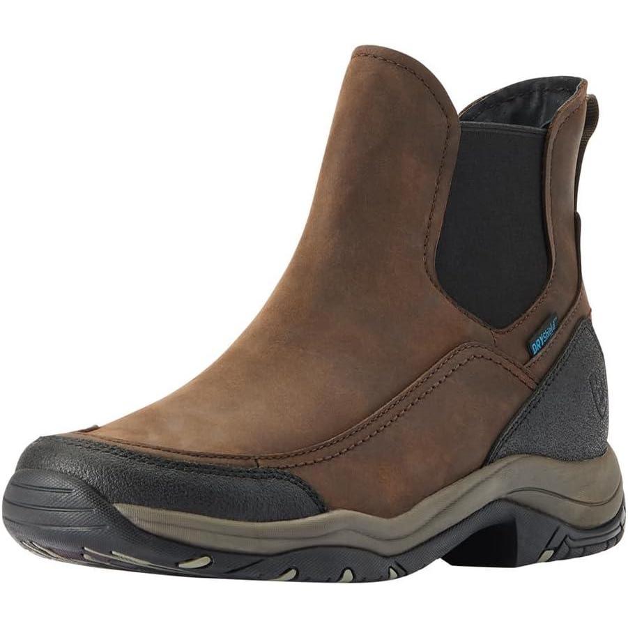 imageAriat Womens WMS Terrain Blaze H2o Drk BRN Ankle BootDistressed Brown