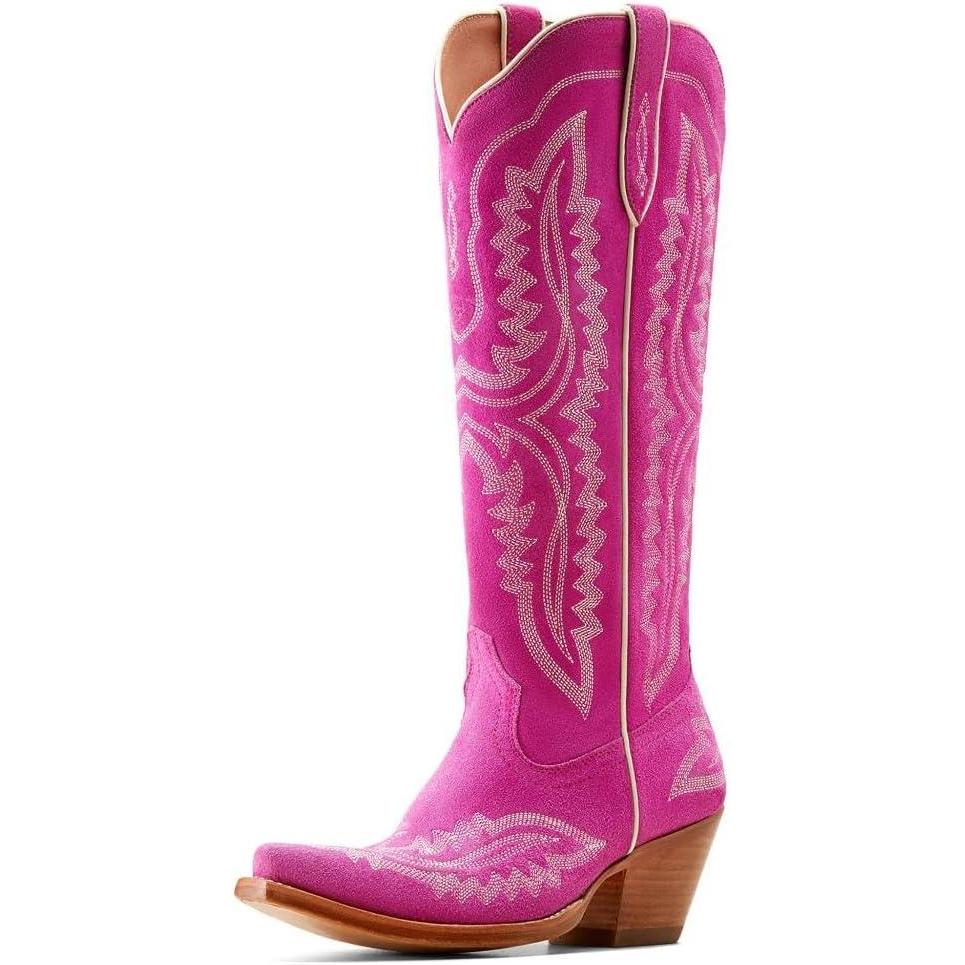 imageAriat womens Casanova Western BootHaute Pink Suede