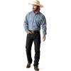 ARIAT 360 Airflow Classic Fit Shirt(Deja Vu Blue)