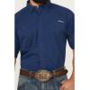 ARIAT 360 Airflow Classic Fit Shirt(Estate Blue)