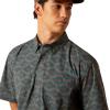 ARIAT 360 Airflow Classic Fit Shirt(Gray Pinstripe)
