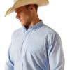ARIAT 360 Airflow Classic Fit Shirt(Light Blue)