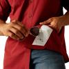ARIAT 360 Airflow Classic Fit Shirt(Merlot)