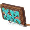 ARIAT Cactus Cruiser Clutch(Turquoise brown)