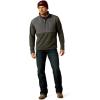 ARIAT Caldwell Reinforced Snap Sweater(Grey)
