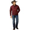 ARIAT Caldwell Reinforced Snap Sweater(Windsor Wine)