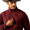 ARIAT Caldwell Reinforced Snap Sweater(Windsor Wine)