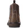ARIAT Groundbreaker Chelsea Sq Toe H20 ST Mens Boot(Dark Brown)