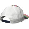ARIAT Ladies Cap, Multi-Colored Serape Brim & Bill, Black Signature Logo, White Mesh Back, Snapback