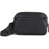 ARIAT Ladies Casanova Collection Belt Bag with Adjustable and Removable Nylon Strap(Black)