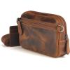 ARIAT Ladies Casanova Collection Belt Bag with Adjustable and Removable Nylon Strap(Brown)