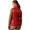 ARIAT Ladies Ideal 3.0 Down Vest(Iridescent Red Ochre/Burnt Bri)