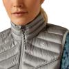 ARIAT Ladies Ideal 3.0 Down Vest(Iridescent Ultimate Grey)