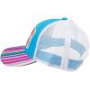 ARIAT Ladies Snap Back Striped Hat, Multicolored