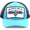 ARIAT Ladies Thunderbird Patch Blue Cap