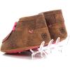 ARIAT Lil’ Stompers Infant Girls’ Casual Shoes(Brown/Pink Serape (Aurora))