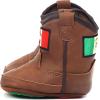 ARIAT Lil’ Stompers Infant Unisex Western Boots(Brown (Mexico Flag))