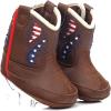 ARIAT Lil’ Stompers Infant Unisex Western Boots(Brown/Usa Flag (George))