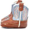ARIAT Lil’ Stompers Infant Unisex Western Boots(Light Blue/Tan (Shelby))