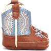 ARIAT Lil’ Stompers Infant Unisex Western Boots(Light Blue/Tan (Shelby))