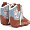 ARIAT Lil’ Stompers Infant Unisex Western Boots(Light Blue/Tan (Shelby))